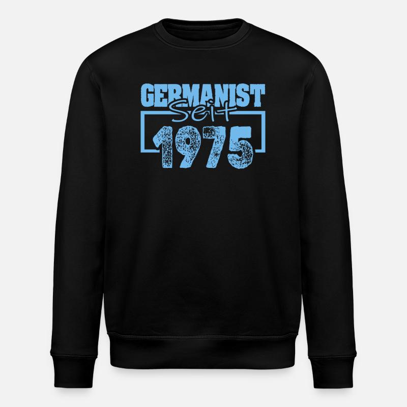 1975 - Stanley/Stella Unisex Bio-Sweatshirt ROLLER - Schwarz