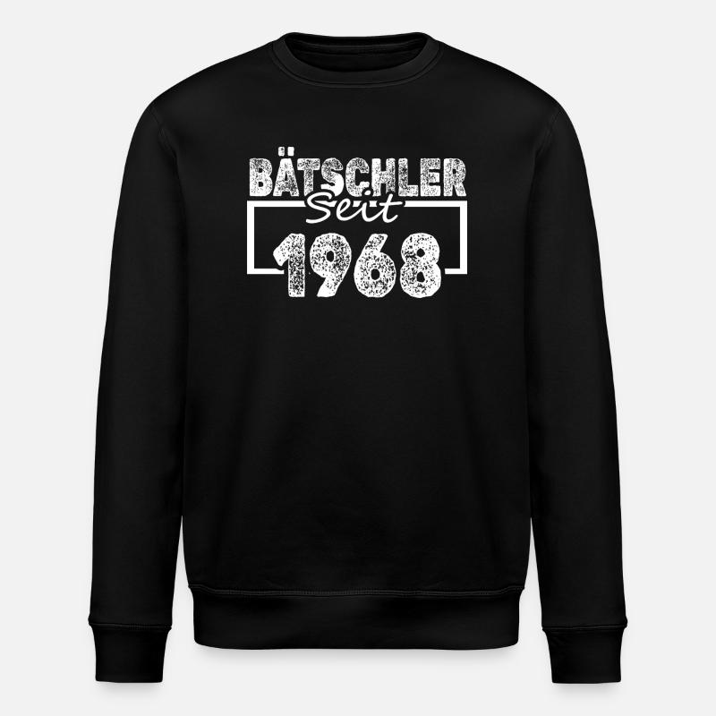 Single, 1968 - Sweat bio ROLLER Stanley/Stella Unisexe - noir