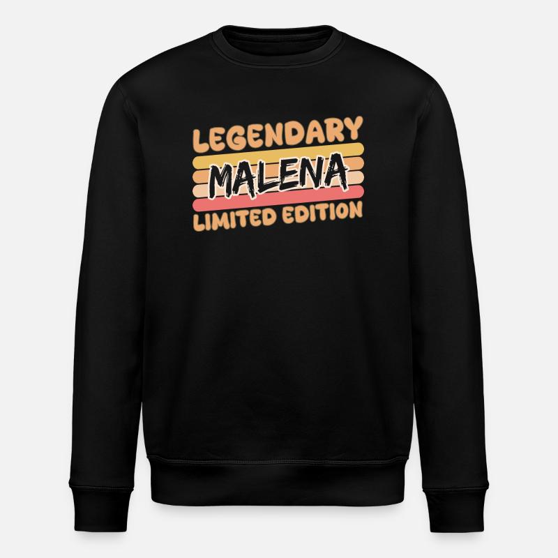 Nom Malena - Sweat bio ROLLER Stanley/Stella Unisexe - noir
