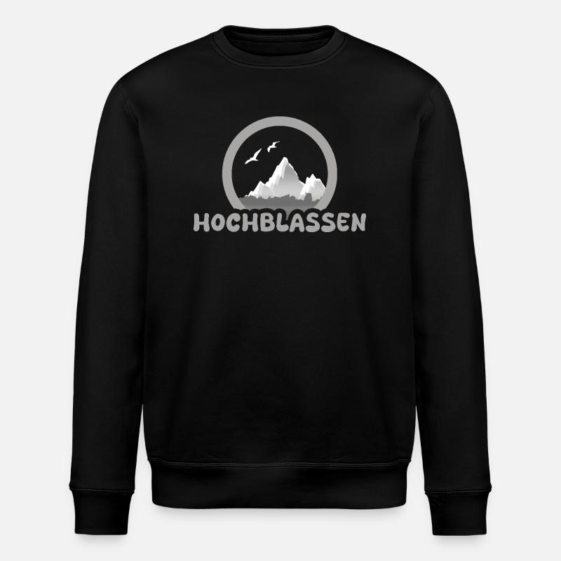 Trekking Hochblassen - Stanley/Stella Unisex Bio-Sweatshirt ROLLER - Schwarz