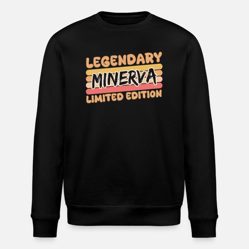 Minerva comme nom - Sweat bio ROLLER Stanley/Stella Unisexe - noir