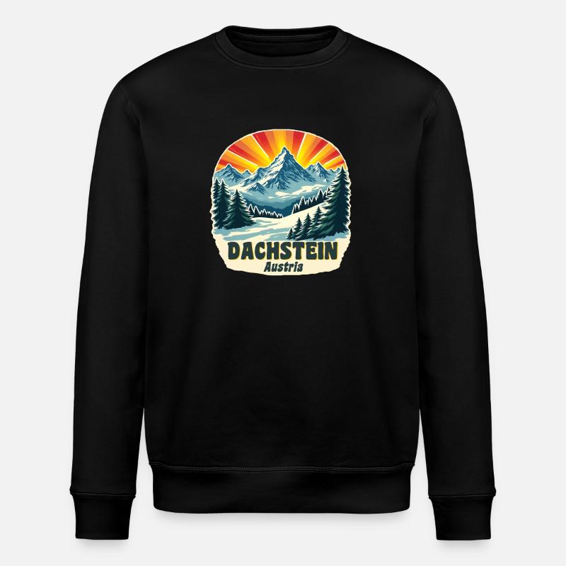 Dachstein - Stanley/Stella Unisex Bio-Sweatshirt ROLLER - Schwarz
