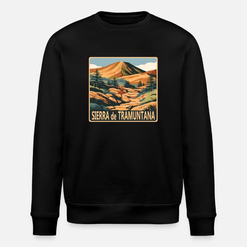 Sierra de Tramuntana - Sweat bio ROLLER Stanley/Stella Unisexe - noir