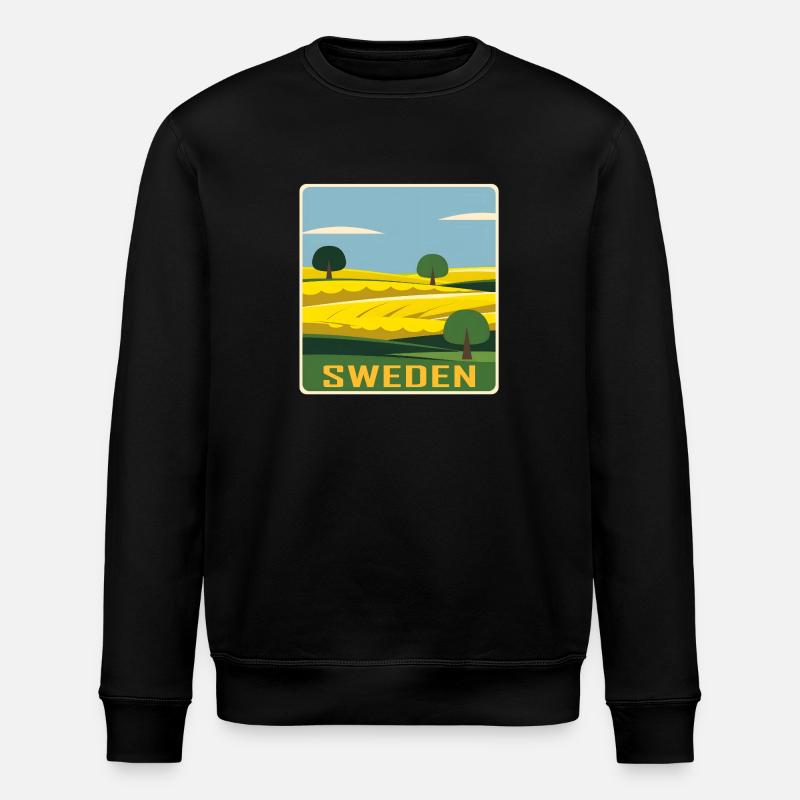 Suède - Sweat bio ROLLER Stanley/Stella Unisexe - noir