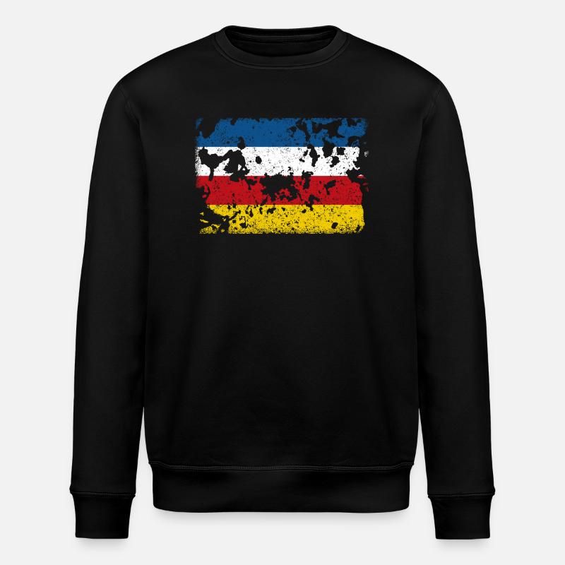Dokkum - Stanley/Stella Unisex Bio-Sweatshirt ROLLER - Schwarz