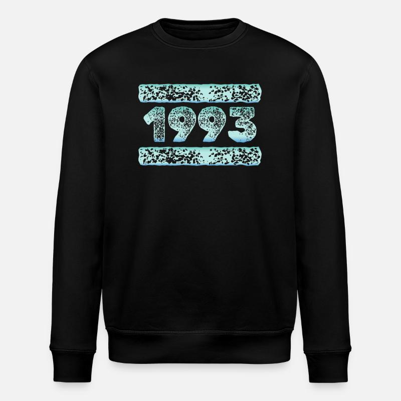1993 1993 - Stanley/Stella Unisex Bio-Sweatshirt ROLLER - Schwarz