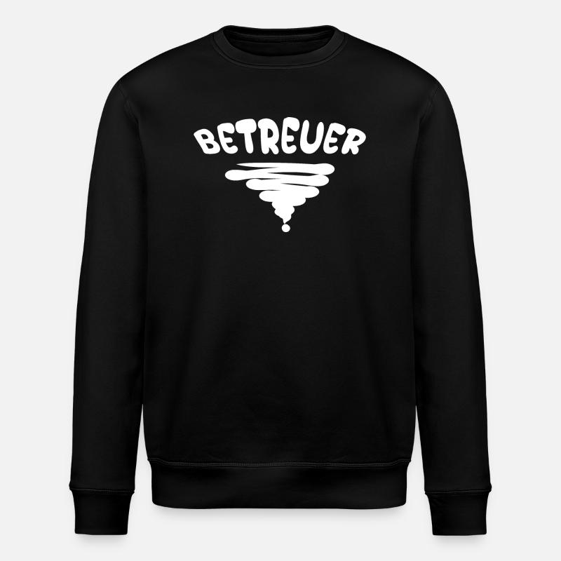 Caregiver as a profession - Stanley/Stella ROLLER Unisex Organic Sweatshirt - black