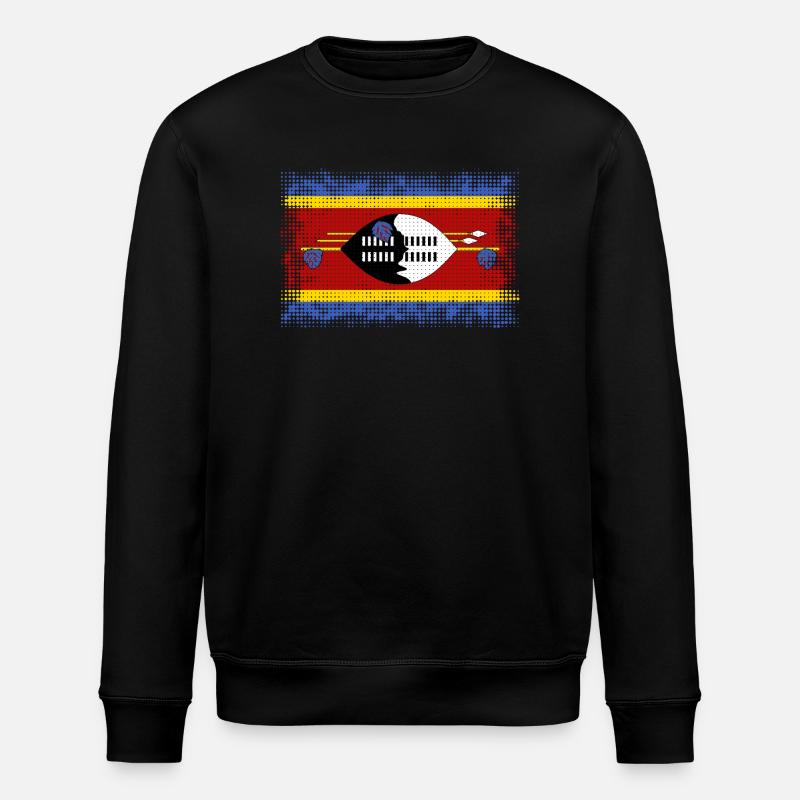 Eswatini - Stanley/Stella Unisex Bio-Sweatshirt ROLLER - Schwarz
