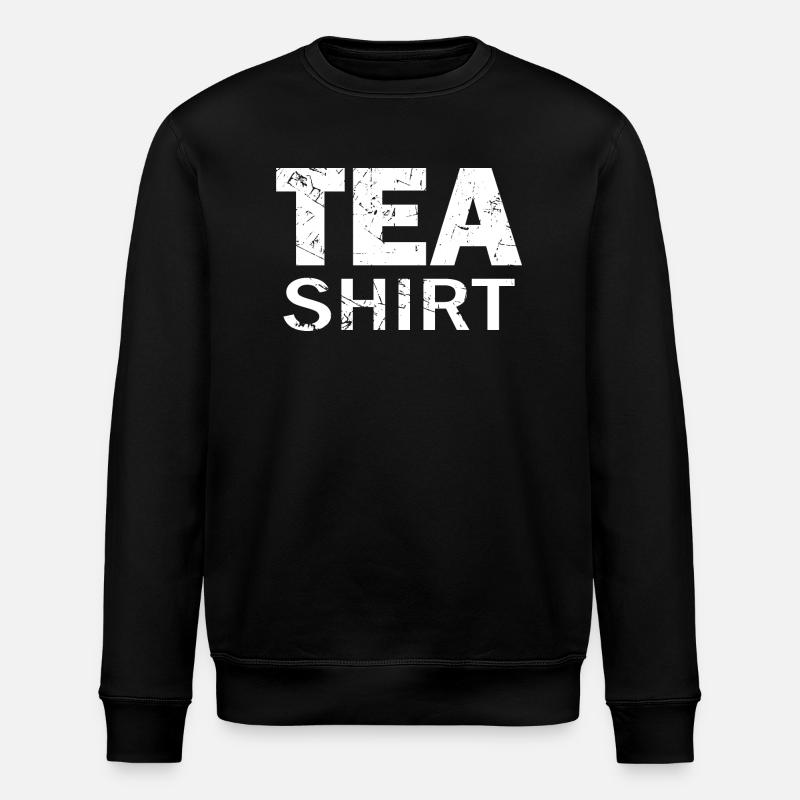 Tea Shirt - Stanley/Stella ROLLER Unisex Organic Sweatshirt - black