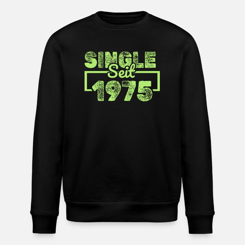 seit 1975 - Stanley/Stella Unisex Bio-Sweatshirt ROLLER - Schwarz