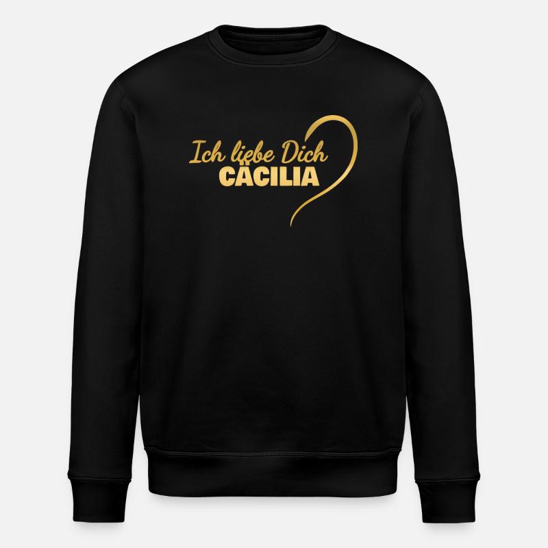 LoveYou, Cäcilia - Sweat bio ROLLER Stanley/Stella Unisexe - noir