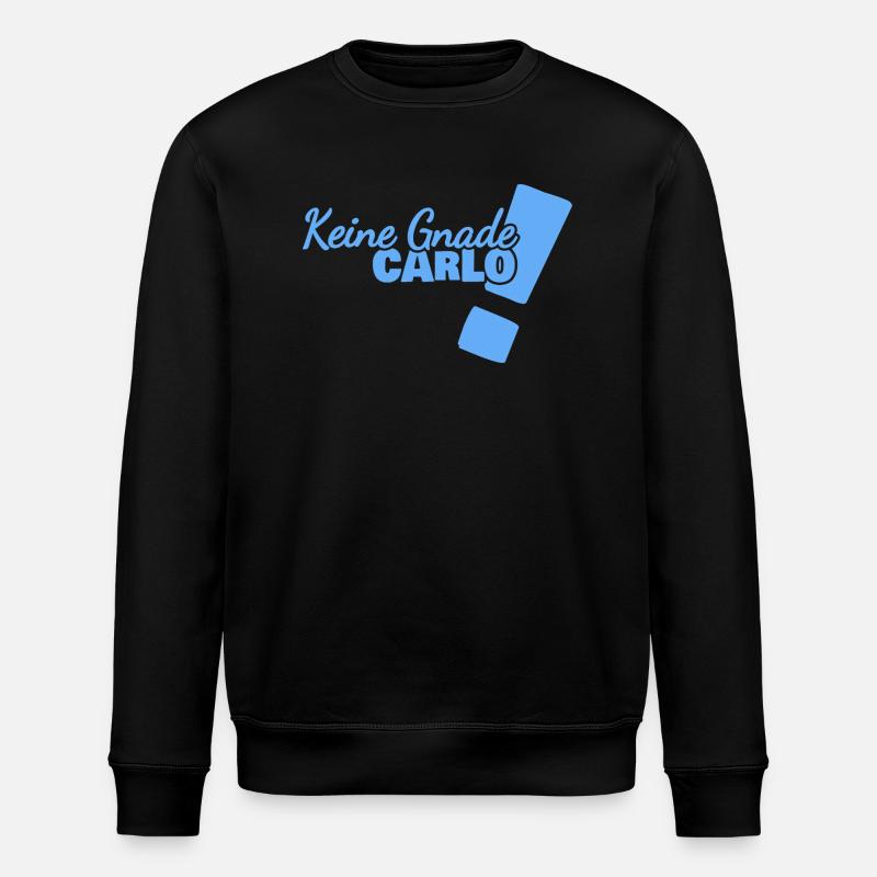 Geschenk für Carlo - Stanley/Stella Unisex Bio-Sweatshirt ROLLER - Schwarz