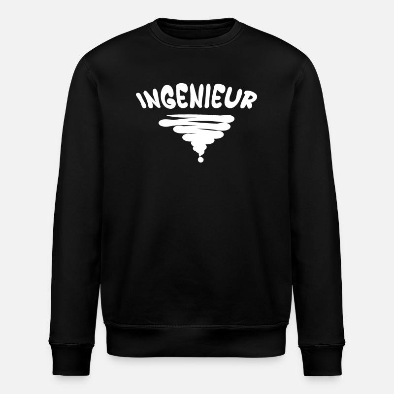 Ingenieur - Stanley/Stella Unisex Bio-Sweatshirt ROLLER - Schwarz