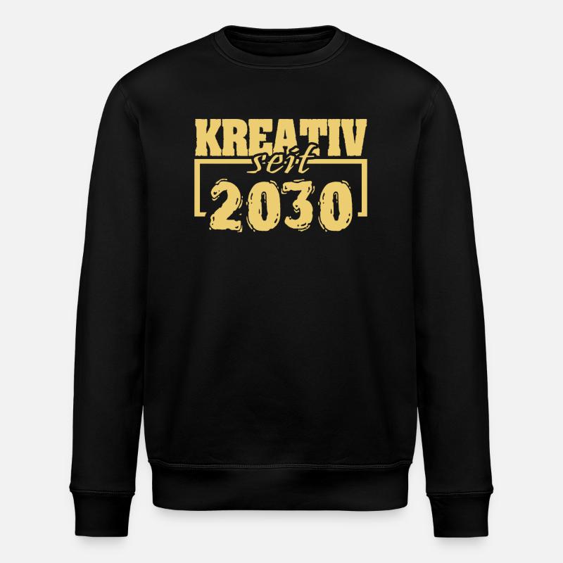 Maler 2030 - Stanley/Stella Unisex Bio-Sweatshirt ROLLER - Schwarz