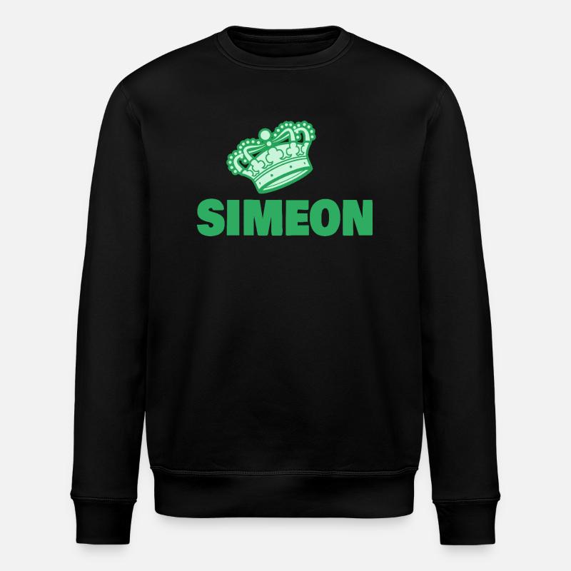 Siméon comme prénom - Sweat bio ROLLER Stanley/Stella Unisexe - noir