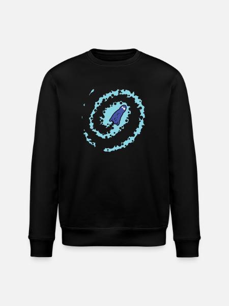 Octopuss - Stanley/Stella ROLLER Unisex Organic Sweatshirt - black