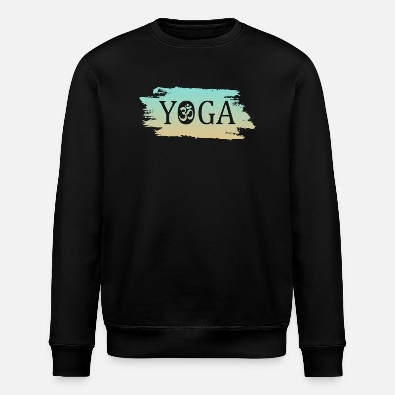 Yoga - Stanley/Stella Unisex Bio-Sweatshirt ROLLER - Schwarz