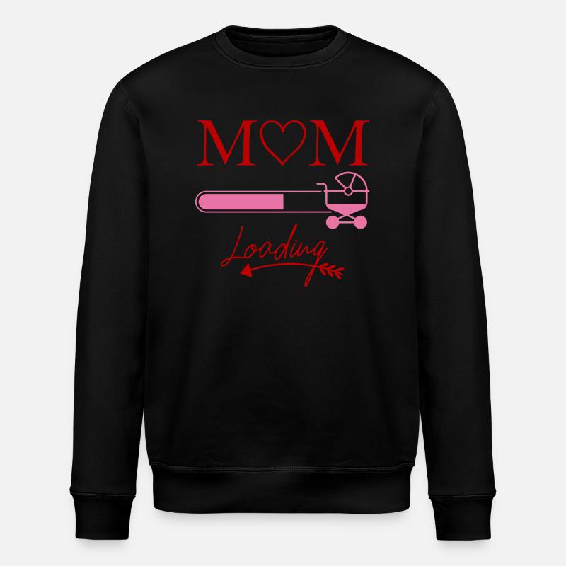 mom loading - Stanley/Stella Unisex Bio-Sweatshirt ROLLER - Schwarz