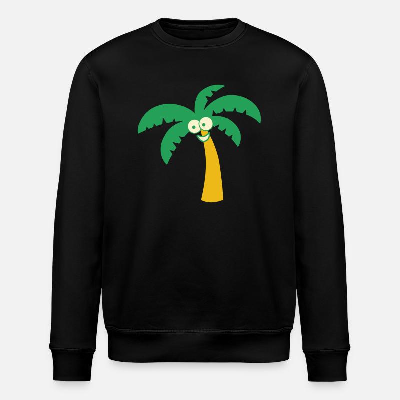 Palme - Stanley/Stella Unisex Bio-Sweatshirt ROLLER - Schwarz