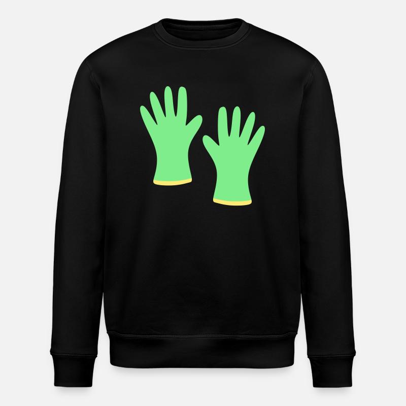 Gants de jardinage - Sweat bio ROLLER Stanley/Stella Unisexe - noir