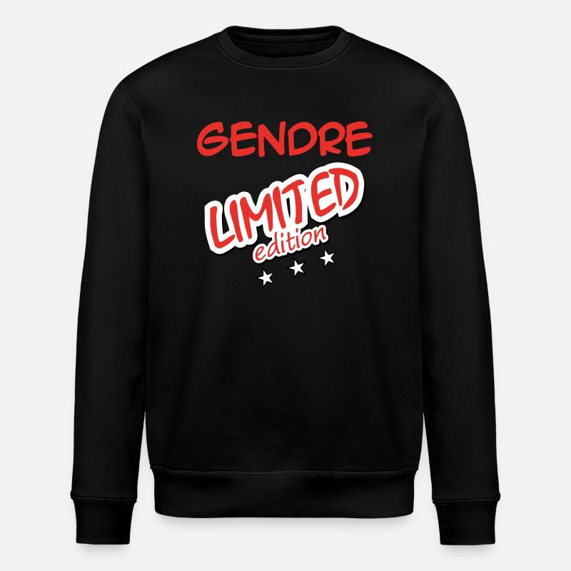 GENDRE LIMITED EDITION - Sweat bio ROLLER Stanley/Stella Unisexe - noir