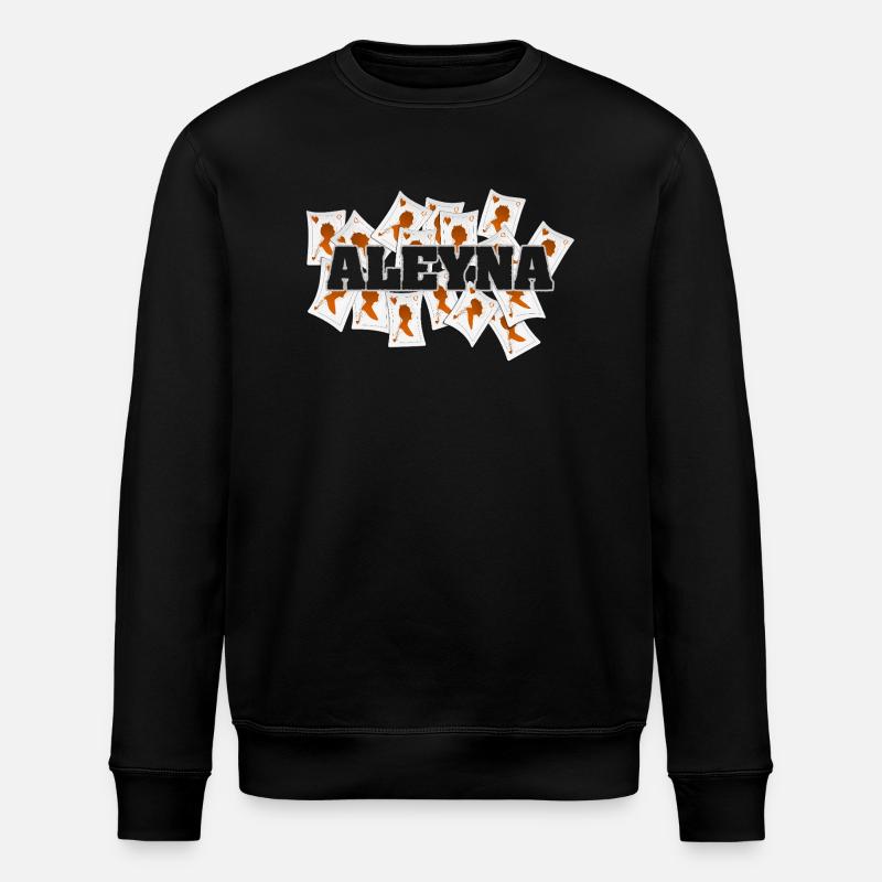 Aleyna als Vegas - Stanley/Stella Unisex Bio-Sweatshirt ROLLER - Schwarz