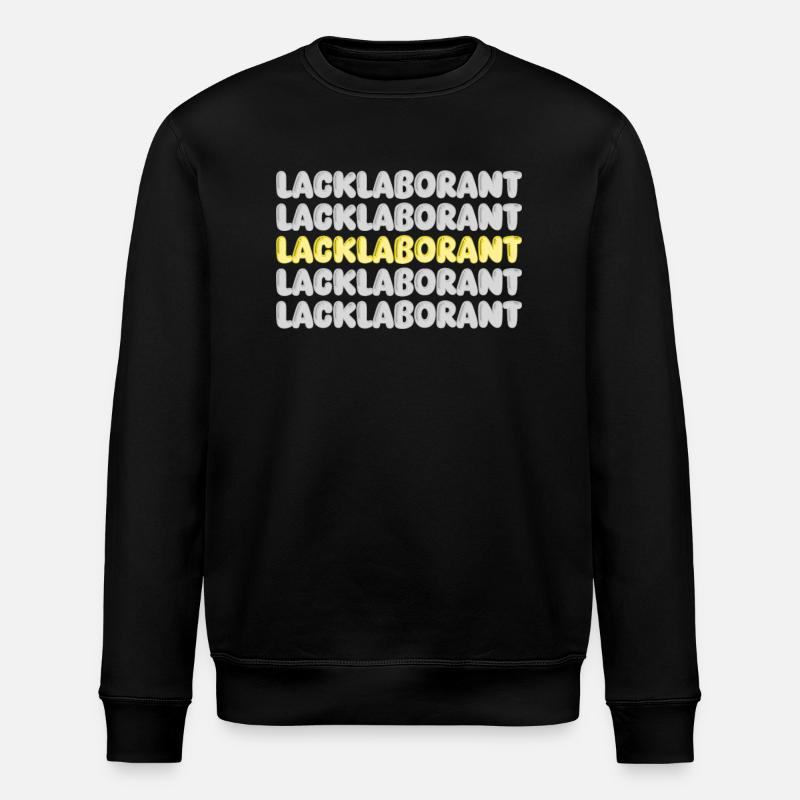 Arbeit Lacklaborant - Stanley/Stella Unisex Bio-Sweatshirt ROLLER - Schwarz