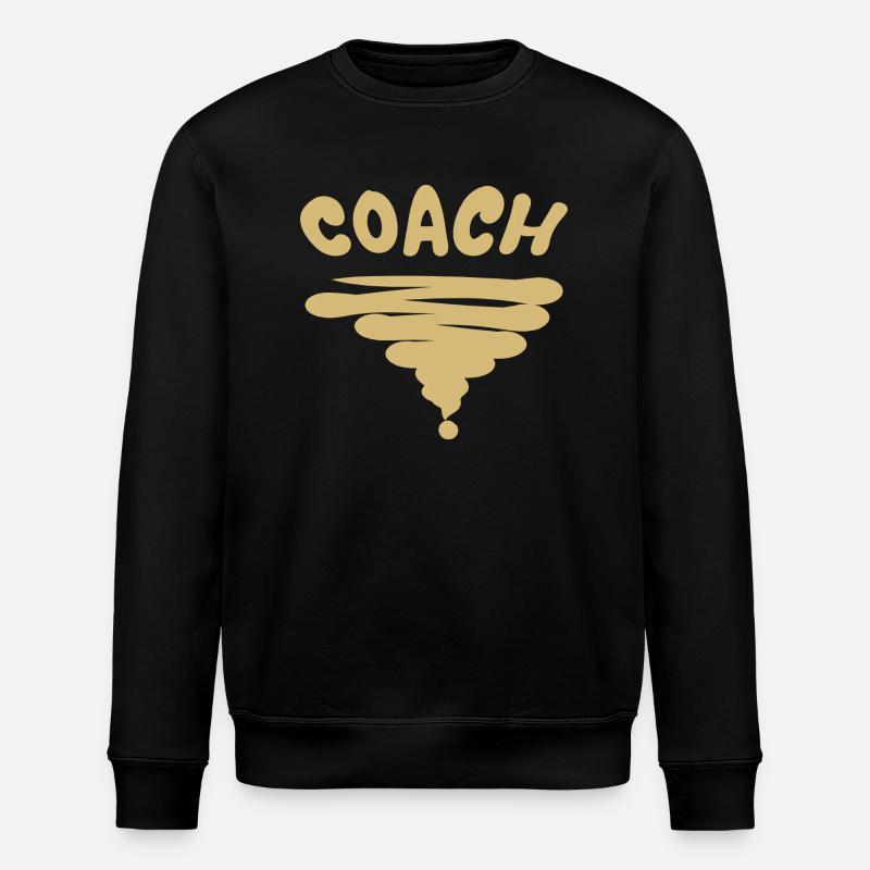 Profession Coach - Sweat bio ROLLER Stanley/Stella Unisexe - noir