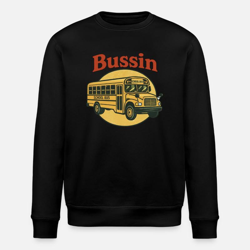 Bussin - Sweat bio ROLLER Stanley/Stella Unisexe - noir