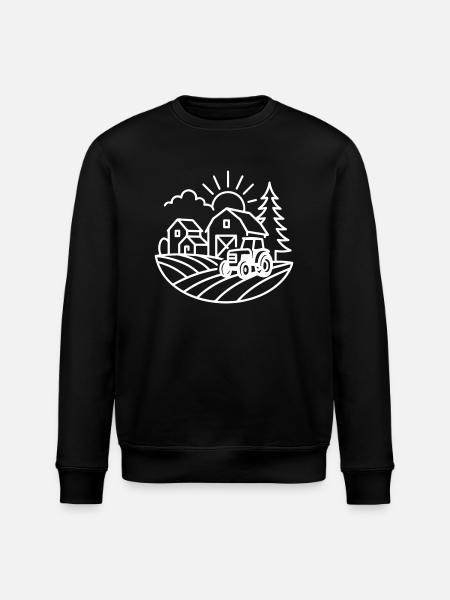 Landbrug Landbrug - Stanley/Stella økologisk unisex-sweatshirt ROLLER - sort