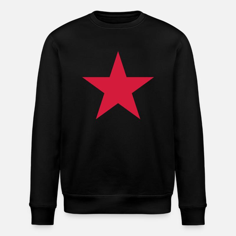 Stern Star - Stanley/Stella Unisex Bio-Sweatshirt ROLLER - Schwarz