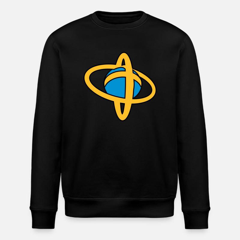 ballon_horse_ball - Stanley/Stella Unisex Bio-Sweatshirt ROLLER - Schwarz