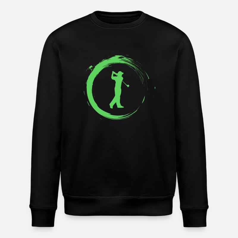 Golf - Stanley/Stella Unisex Bio-Sweatshirt ROLLER - Schwarz
