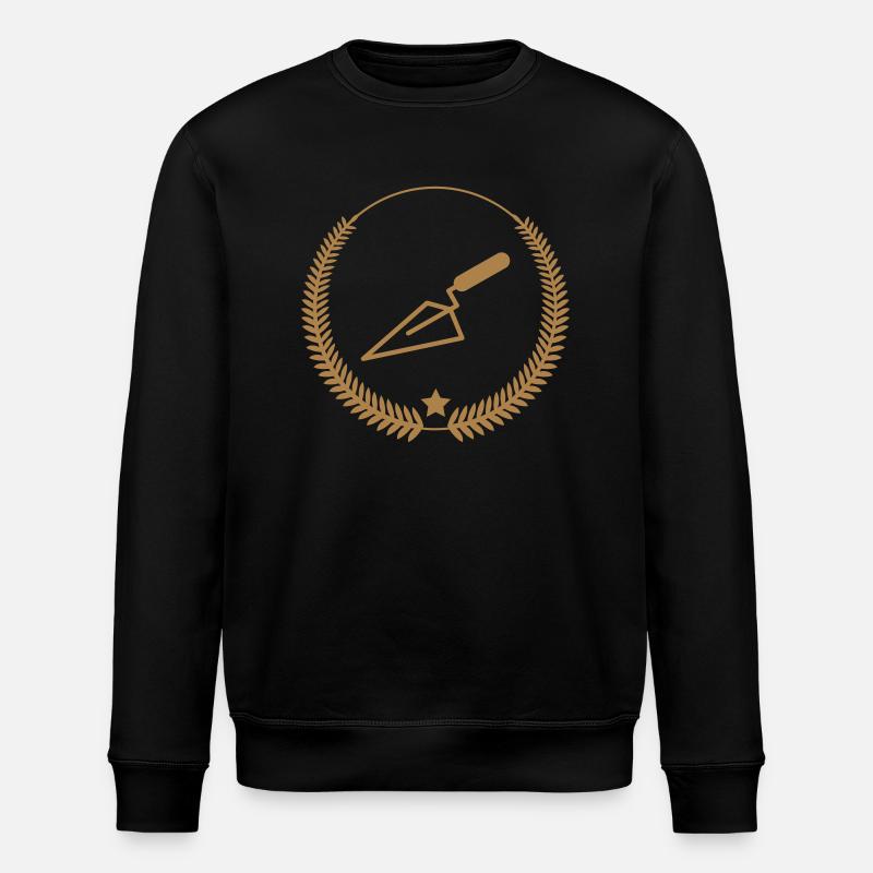 carreleur / carrelage / construction / maçon - Sweat bio ROLLER Stanley/Stella Unisexe - noir