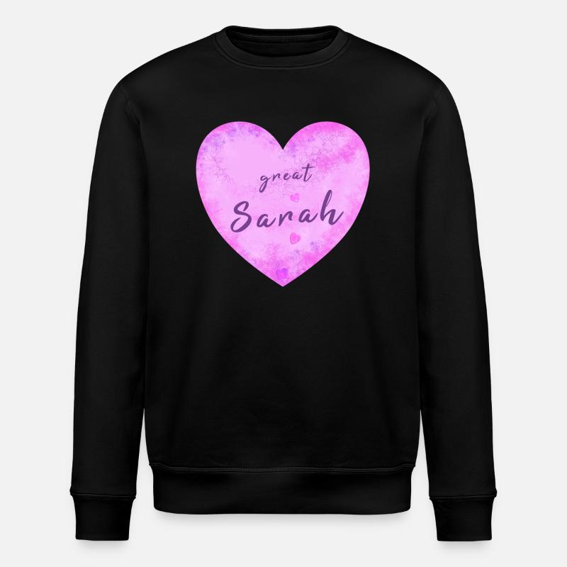 Sarah - Stanley/Stella Unisex Bio-Sweatshirt ROLLER - Schwarz