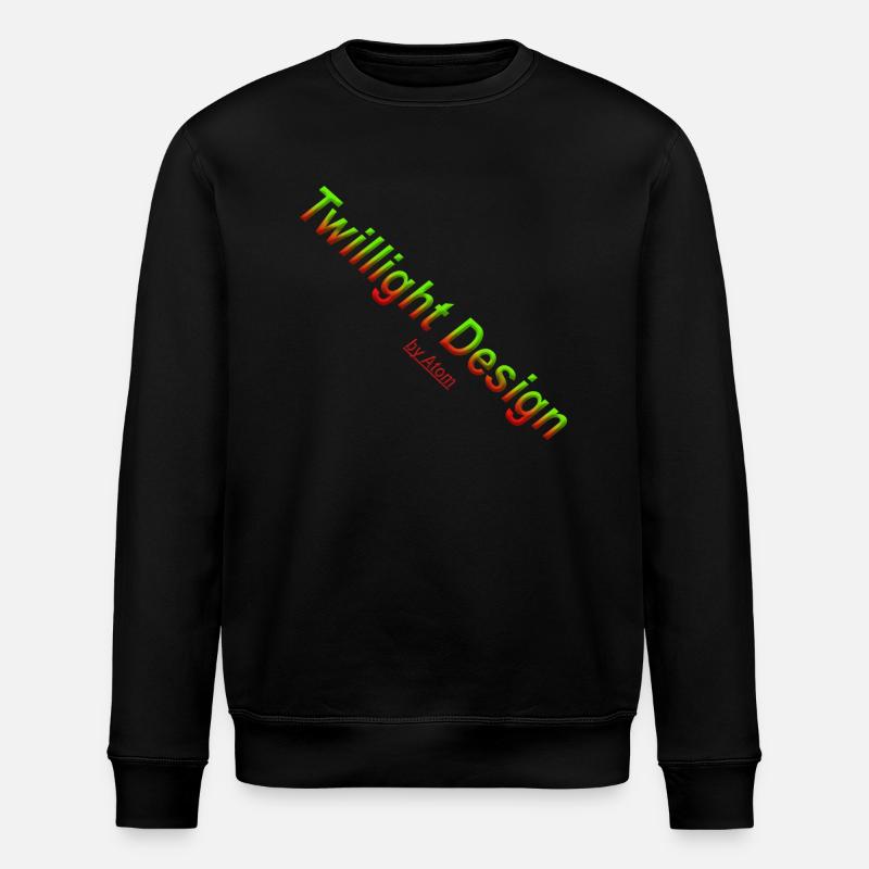 Logo Twillight Design - Stanley/Stella Unisex Bio-Sweatshirt ROLLER - Schwarz