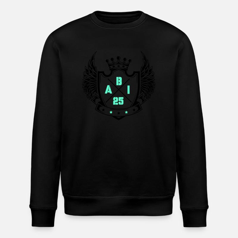 abi 2025 - Stanley/Stella Unisex Bio-Sweatshirt ROLLER - Schwarz