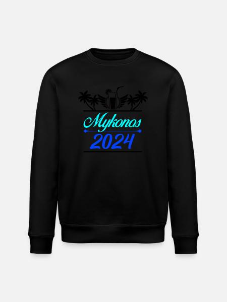 Mykonos 2024 - Stanley/Stella ROLLER Unisex Organic Sweatshirt - black