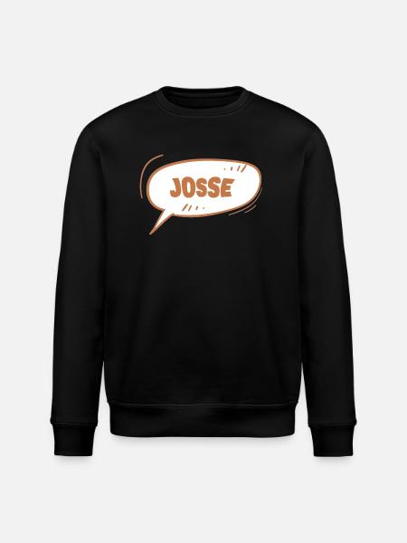 Josse Josse - Stanley/Stella ROLLER Unisex Organic Sweatshirt - black