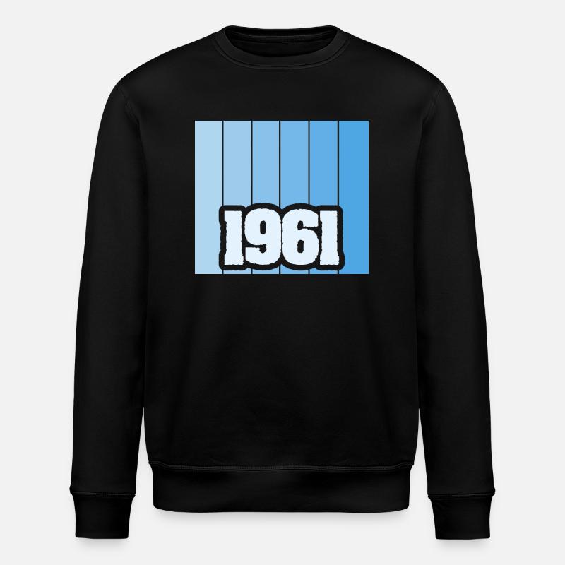 1961 - Stanley/Stella Unisex Bio-Sweatshirt ROLLER - Schwarz