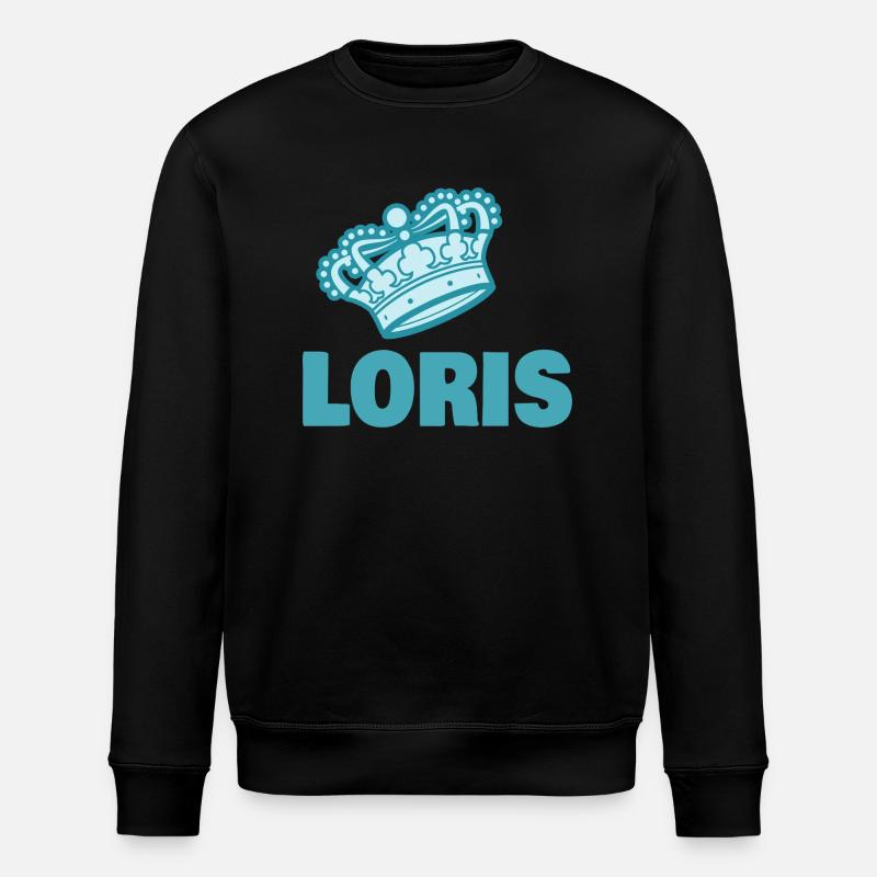 Gift for Loris - Stanley/Stella ROLLER Unisex Organic Sweatshirt - black