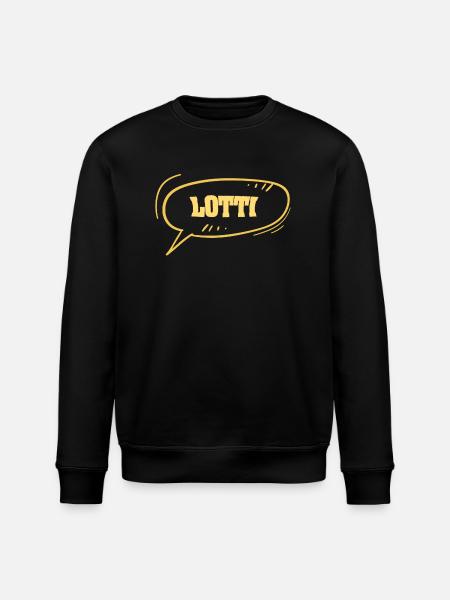 Geschenk für Lotti - Stanley/Stella Unisex Bio-Sweatshirt ROLLER - Schwarz