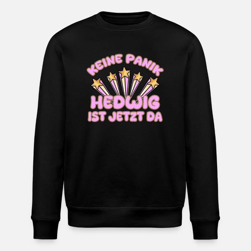 Hedwig - Stanley/Stella Unisex Bio-Sweatshirt ROLLER - Schwarz