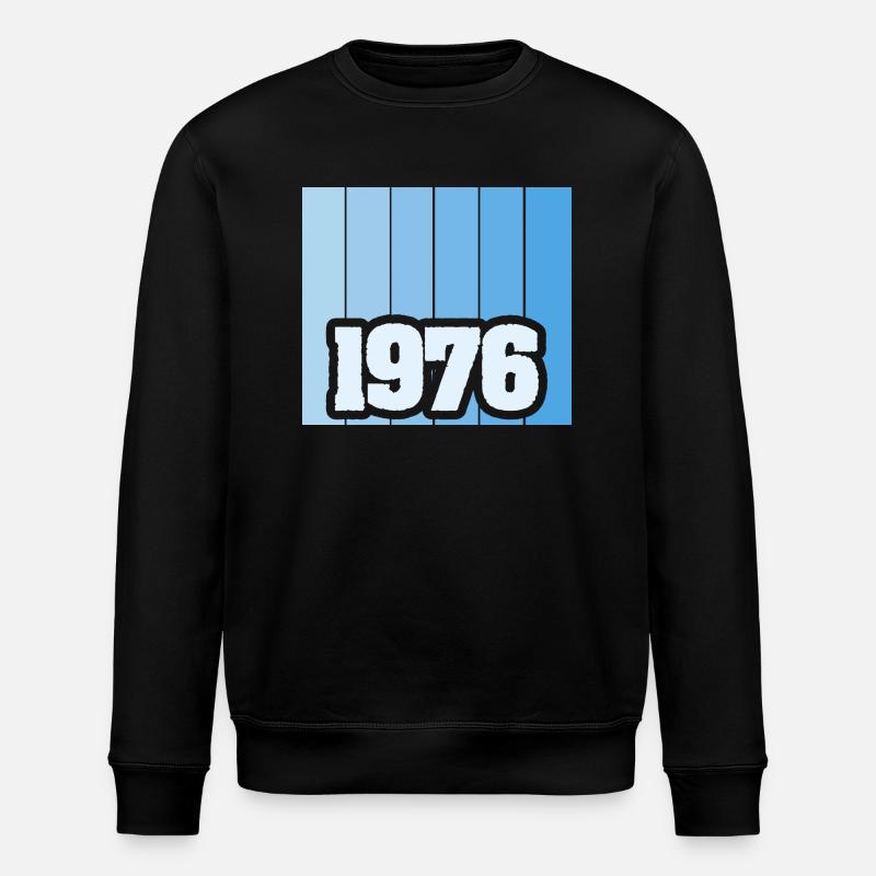 Jahrgang 1976 - Stanley/Stella Unisex Bio-Sweatshirt ROLLER - Schwarz