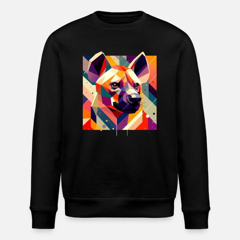 Hyène - Sweat bio ROLLER Stanley/Stella Unisexe - noir