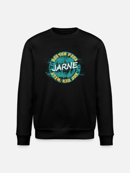 Father's Day Jarne - Stanley/Stella ROLLER Unisex Organic Sweatshirt - black