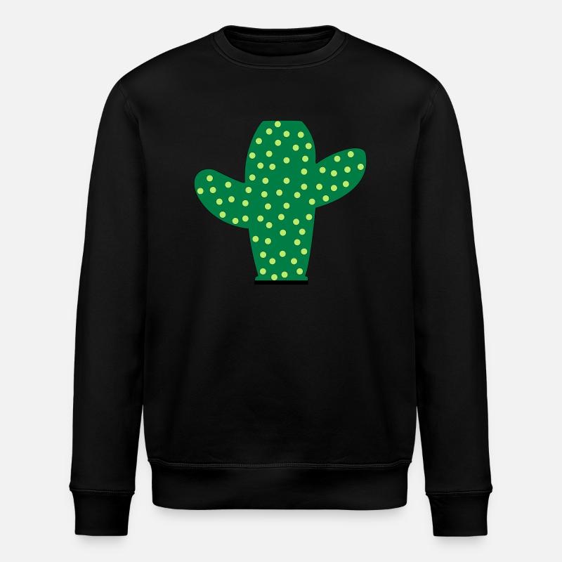 Cactus épineux - Sweat bio ROLLER Stanley/Stella Unisexe - noir