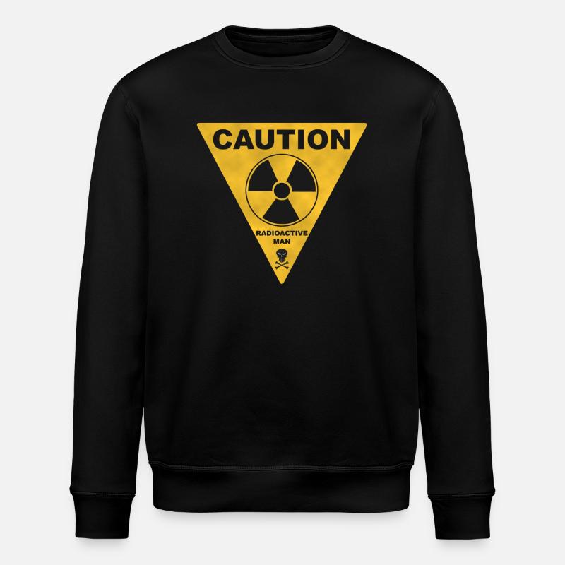 radioactive man - Stanley/Stella ROLLER Unisex Organic Sweatshirt - black