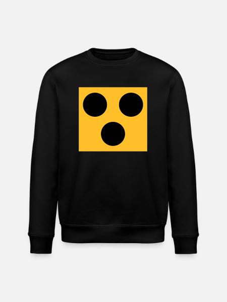 blind - Stanley/Stella Unisex Bio-Sweatshirt ROLLER - Schwarz