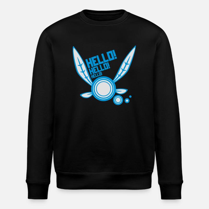 Fée "Hello!" - Sweat bio ROLLER Stanley/Stella Unisexe - noir